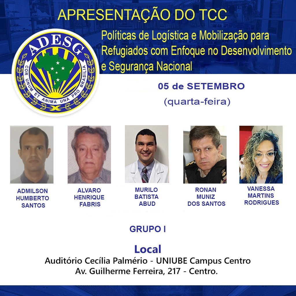 POLITICAS DE LOGISTICA E MOBILIZACAO PARA REFUGIADOS COM ENFOQUE NO DESENVOLVIMENTO E SEGURANCA NACIONAL